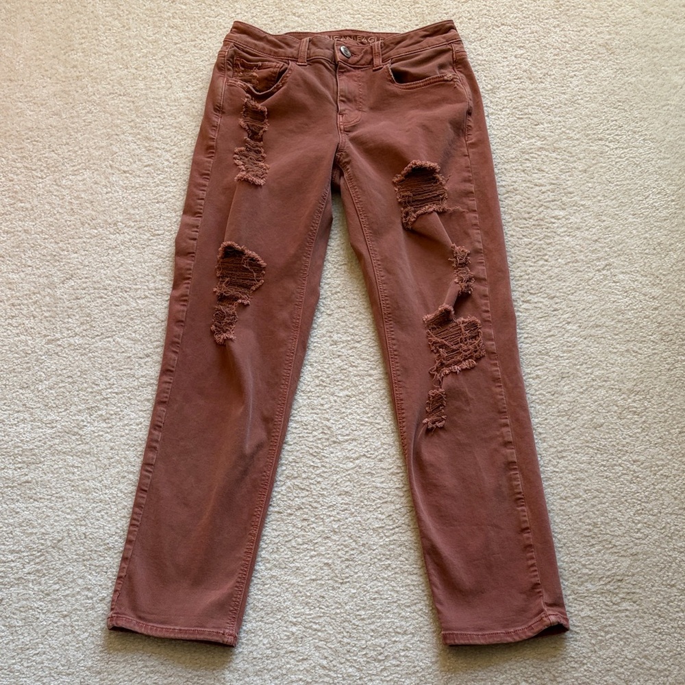 American Eagle Outfitters TomGirl Straight Leg Jeans